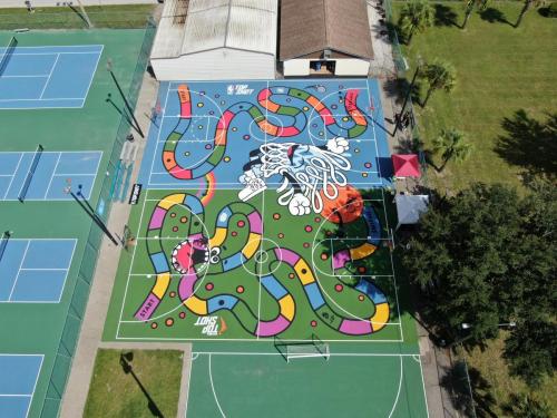 Candyland Park Basketball Court 